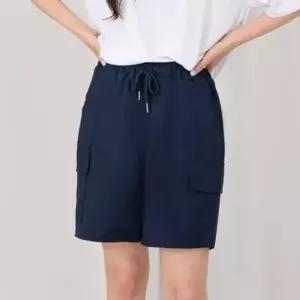 [라일리여성의류] Rly 데일리 5부 카고 반바지 스트릿 밴딩 하프 팬츠