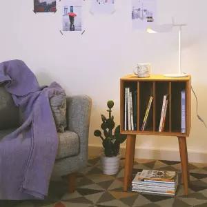 턴테이블 수납장 lp 레코드판 우드 오크색 장식장 판 빈티지 보관함 랙 선반