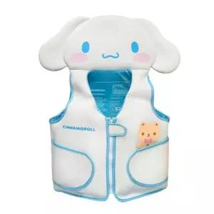 시나모롤 네오프렌 스윔 자켓 30kg어린이구명조끼 수영 구명의 워터파크 안전 라이프가드 물놀이