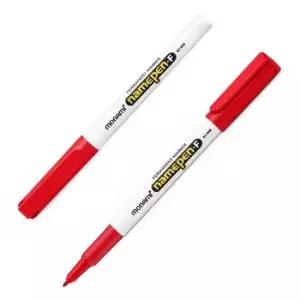 [문구/오피스] 중간글씨용 12자루 모나미 레드 1다스 네임펜 F