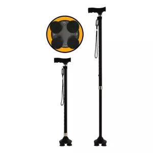 보행 보조 효도 지팡이 4발이 용품 보조기 산책이 어르신 어른신선물 길이조절이 조절이 식이