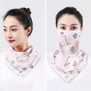 겸용 마스크 스카프 피치 천마스크