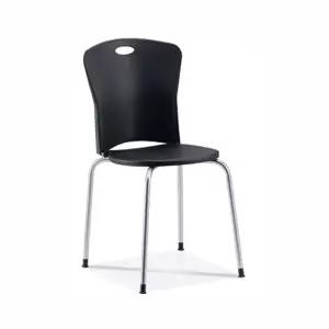 원사출 의자 블랙간이 보조 다용도 학생 사무용 회의용 대기석