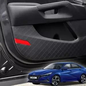 [CAR] 아반떼CN7 가죽 도어커버 아칸 스크래치방지커버