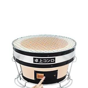 1인화로 불판 미니 화로 가정용 세라믹 바베큐 캠핑 금우 1인