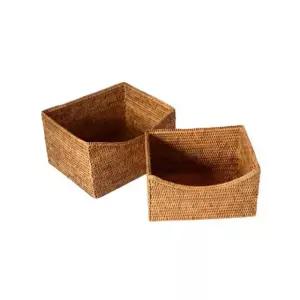 미얀마 천연 라탄 뉴 멀티 바스켓 스몰 S NO_BK050수공예 BK050