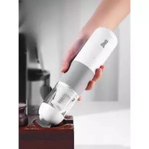 소형 커피 가루 화이트 찌꺼기 청소기 스틱 커피가루 충전식