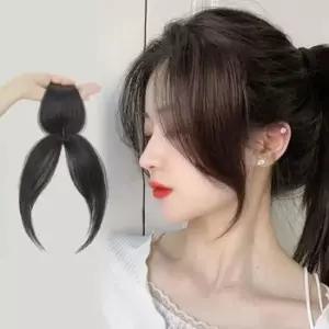 여자가발 여성 고열사 윗머리 가르마 부분가발 볼륨 피스 1P