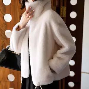 양털 후리스 여자 퍼 플리스 뽀글이 자켓 집업