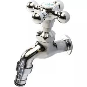 디아수전(황동) 10EA 십자가로꼭지(커플링)S-냉수