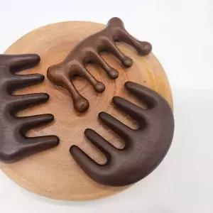 [골드스마일]두피에 좋은 두피괄사 나무빗 우드브러쉬