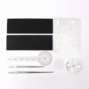 [골드스마일]실버 벽시계 디자인벽시계 DIY 붙이는