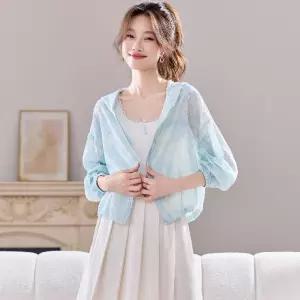 타노스여자 데일리룩 간절기 가디건 후드 초가을 집업 쇼트 카디건 쁘띠 아우터 KUK3