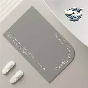 [골드스마일]주방 현관 모던 러그 욕실 규조토 발 판 매트