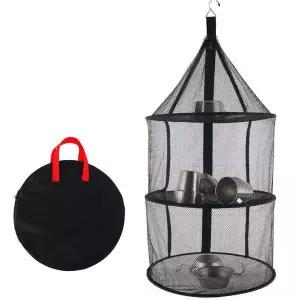 [골드스마일]메쉬 건조망 캠핑 3단 식기