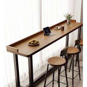 창가 테이블 홈바 탁자 협탁 바테이블 사이드테이블 발코니 슬림 좁은 식탁