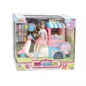 역할놀이 캐릭터 패션 인형 미미 솜사탕 트럭 소꿉 장난감 어린이선물 어린이이 여아 여자아아 날선물 유치