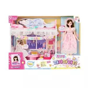 역할놀이 패션 인형 열일곱미미 친구랑 파자마파티 소꿉 장난감 어린이선물 어린이이 여아 여자아아 날선물