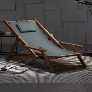 일광욕 의자 접이식 등받이 낮잠 캠핑 카페 태닝 낚시 비치 발코니 테라스 천 베드 펜션