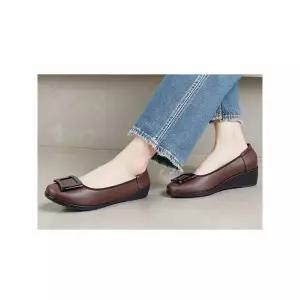 [하프클럽/세자매]고급 무광 여성 플랫단화/ 구두 발편한 우레탄굽 국산