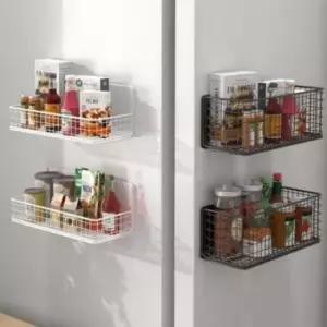 [JED] 냉장고 자석 수납선반 철제 세탁기 벽선반 정리대