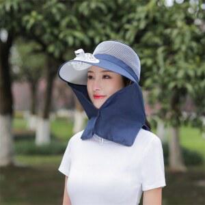 선풍기 휴대용 메쉬 농사 남성 태양열 충전식 캠핑 여성