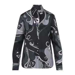 에밀리오푸치 오키드 실크 트윌 셔츠 5URJ085U731 016