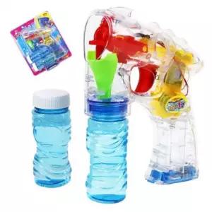 투명 자동 버블건 비누방울 비눗방울총 장난감