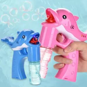 돌고래 멜로디 자동 버블건 배터리포함 비눗방울총 어린이날 장난감 선물