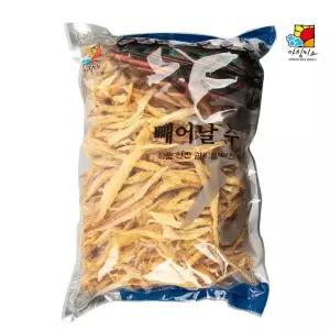 오징어 집나간 동해바다 황태채1kg