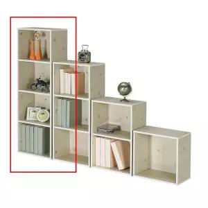 공간박스 프리미엄 SB 책장 워시 4단 수납 완제품