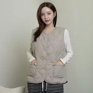 글램공감 히팅 퀄팅 경량 패딩조끼 겨울 여성 수면조끼 홈웨어 이지웨어 3colors 1179857