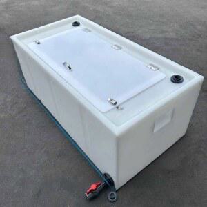 대형 물고기통 수족관 트렁크 75x40x34 5cm 활어차 밀봉커버 이동형 80L 물탱크 간이수조