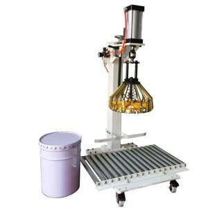 페인트통 실링기 자동 드럼 공압 뚜껑 마개 밀봉기