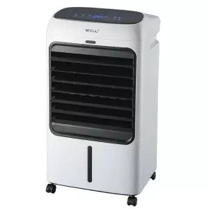 PTC온풍기 WH-28P 전기 욕실 난방기 사무실 발열실내 히터 온도조절 좌우회전 이동바퀴 실용 리모컨 실내용