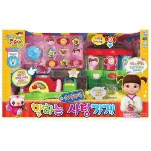 가계놀이 콩순이 숫자 말하는 사탕가게 역할 유아 어린이 장난감 매장 마트 소꿉 주방 아기 카트 카페