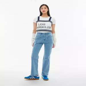 [LAP] 속밴드 앞포켓 부츠컷 데님팬츠 AQ7DP162