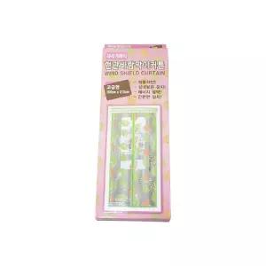 현관 바람막이 커튼 고급형 100X210방풍비닐문 도어 외풍차단 지퍼 우풍 용비닐