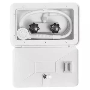 차박 샤워기 카라반 캠핑카 외부수전 온수 목욕 트레일러 세면