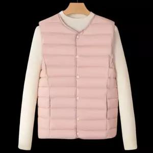 리파인 초경량 패딩조끼 퀄팅쟈켓 여성 겨울베스트 데일리룩 데이트 오피스 숏패딩 퀼팅자켓 추천 여자 퀄