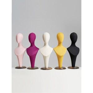 목걸이걸이 목걸이 마네킹 목상 반지걸이 반지 쇼윈도 상품 액세서리 벨벳 상반신 쥬얼리