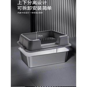 스텐 고양이 화장실 후드형 환풍 대형 변기 밀폐형 제습 감자