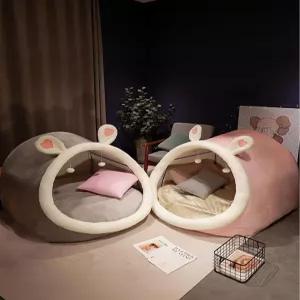 겨울용 실내용 침대용 두꺼운 보온 방한 성인 면 텐트