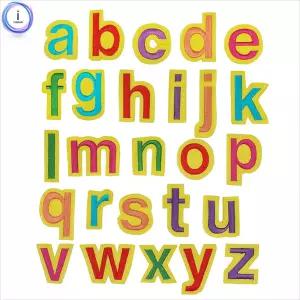 h74 토독 영어소문자 고급 1609찍찍이교구 찍찍이장난감 붙이는 교육 어린이 학습 놀이 언어