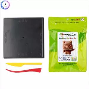 만지락 300g 검정판 세트점토공예 찰흙 공작 놀이 클레이