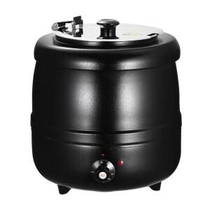 국 워머기 스프 업소용 레스토랑 탕온기 대구경 10L 없음 스푼 보온통 대형 10l 냄비