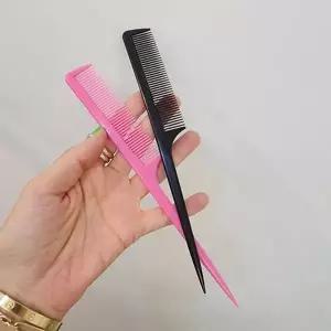 다용도 꼬리빗 헤어브러시 얇은빗 미용실