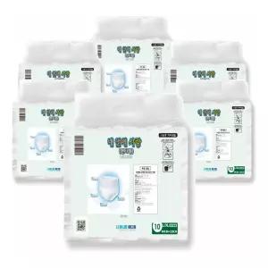 성인팬티형기저귀 요실금 노인 대형(L XL) 60개(6팩)실버 환자용 겉기저귀 속기저귀 요양원 산모용 형기저