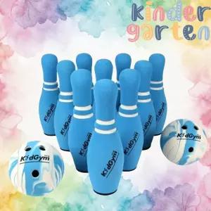 유아체육 KC안전 소프트 폼 큰볼링 10핀 볼링공 가방세트 운동능력향상