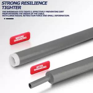 고전압 및 저전압 냉간 수축 튜브 케이블 절연 슬리브 1KV 시스 직선 낚싯대 보호